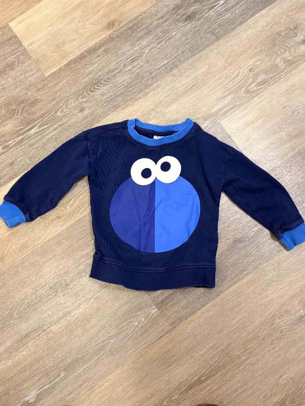 Hanna Andersson Cookie Monster Sweatshirt 2T 85